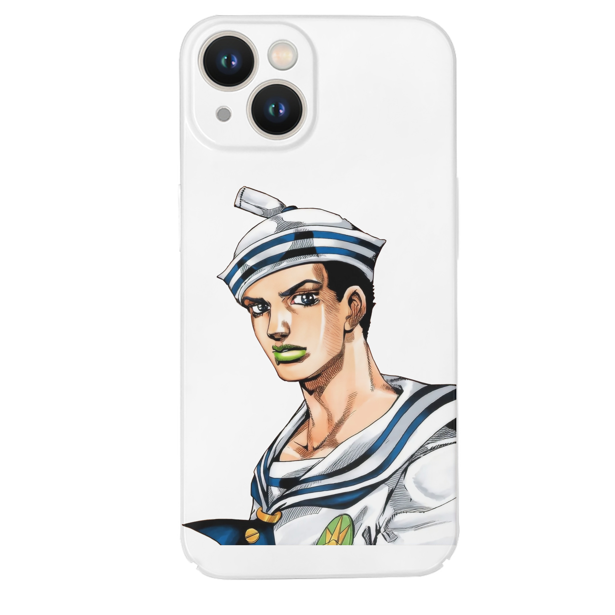 （画像用） ジョジョの奇妙な冒険 東方定助 JoJo's Bizarre Adventure Higashikata Josuke 【iPhone 14シリーズ対応】ハードケース